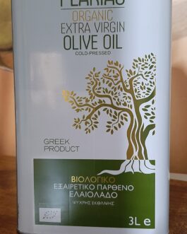 Grecka Oliwa z oliwek Extra Virgin BIO Plakias 3 litry