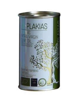 Grecka Oliwa z oliwek Extra Virgin BIO Plakias 250 ml puszka