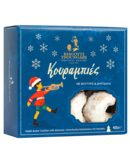 Kourabie – Greckie ciasteczka maślane z migdałami 400 g